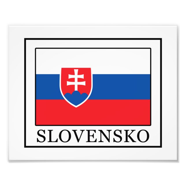 Slovensko Photo Print (Front)