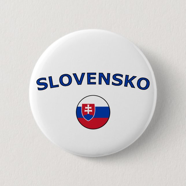 Slovensko Pinback Button (Front)
