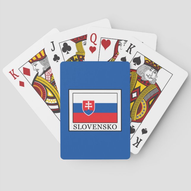Slovensko Poker Cards (Back)