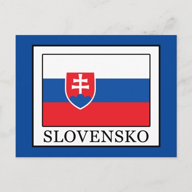 Slovensko Postcard (Front)
