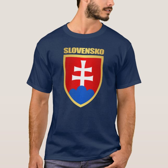 Slovensko/Slovakia COA T-Shirt (Front)