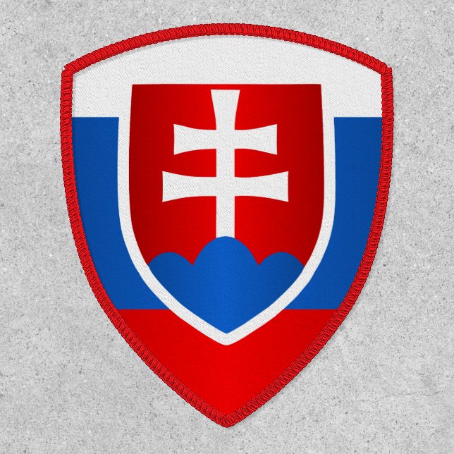 Slovensko (Slovakia) Flag Patch (Front)