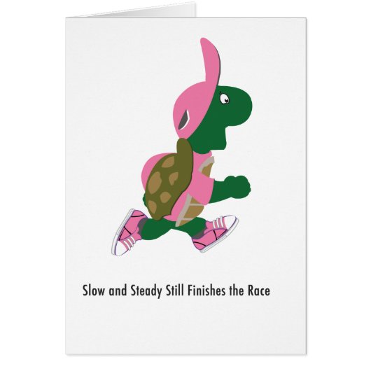 Slow and Steady Turtle Cards (Front)