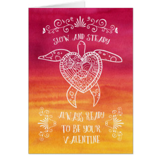 Turtle Valentine Cards - Greeting & Photo Cards | Zazzle