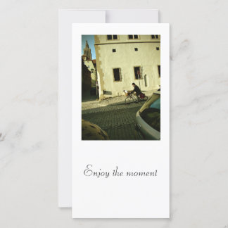 Slow bike riding with your dog