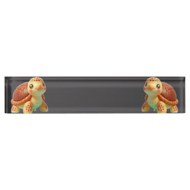 Slow but Growing Desk Name Plate (Front)