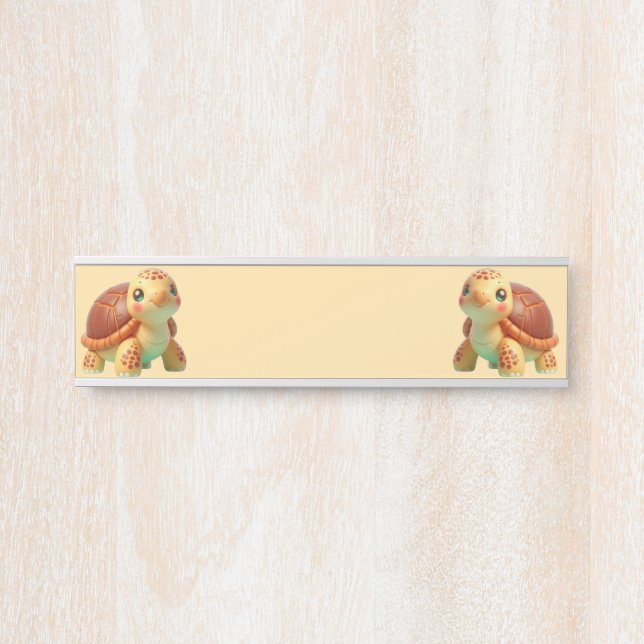 Slow but Growing Door Sign (Front)