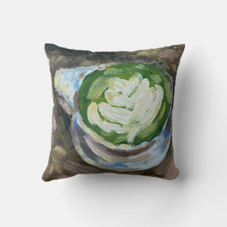 Slow Café_01 Throw Pillow