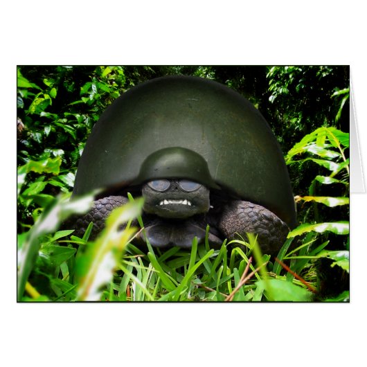 Slow Commando - Army Turtle (Front Horizontal)