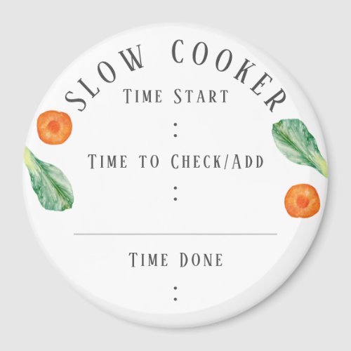 Slow Cooker Meal Time Magnet