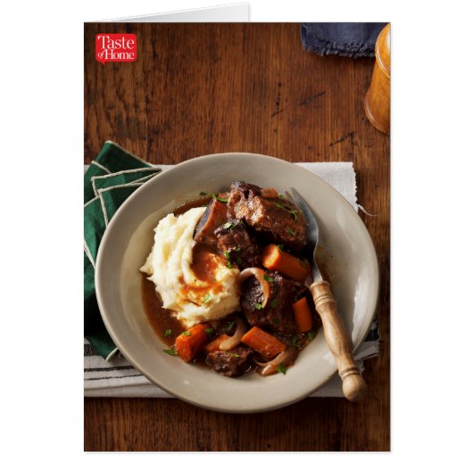 Slow Cooker Short Ribs Cards (Front)