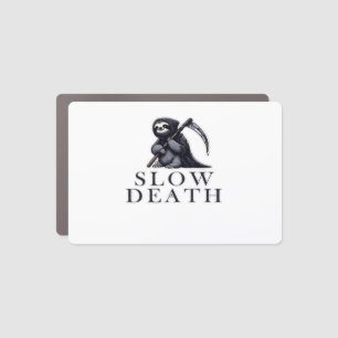 Slow Death Essential T-Shirt Car Magnet