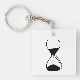 Slow Down and Breathe – Self Care Keychain