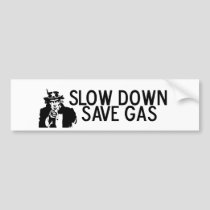 Slow Down Bumper Sticker