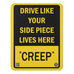 Slow Down Street Sign - Drive Like Side Piece ...