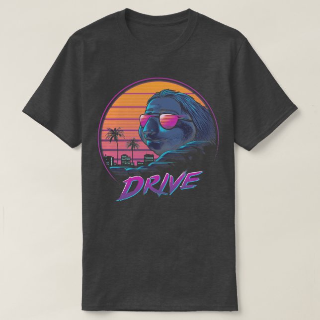Slow Drive  T-Shirt (Design Front)