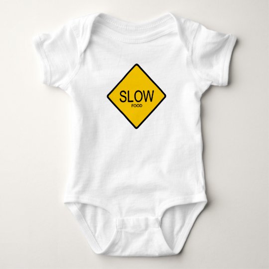 Slow-food Baby Bodysuit