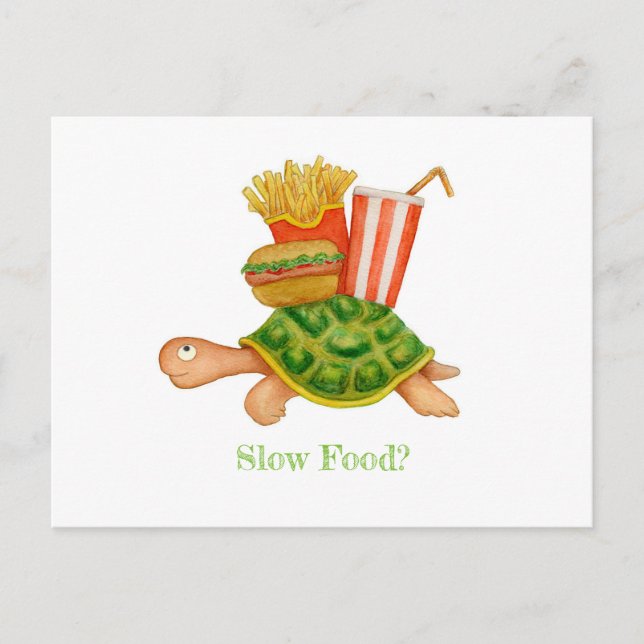 Slow Food Postcard (Front)