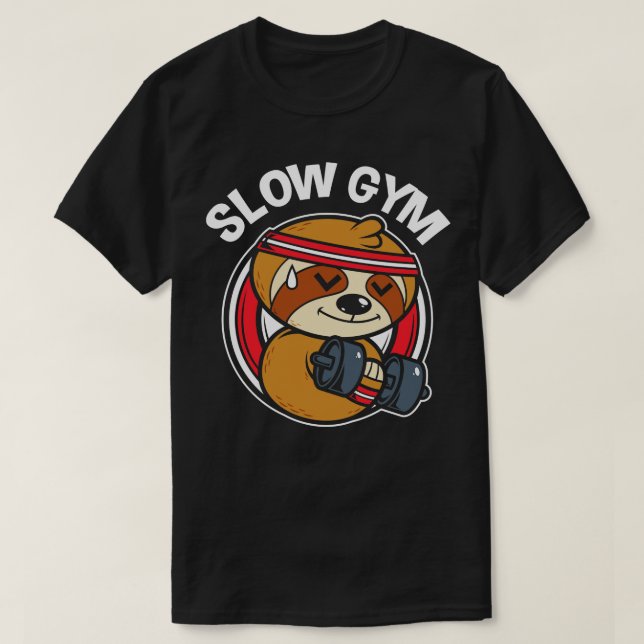 Slow Gym TShirt (Design Front)