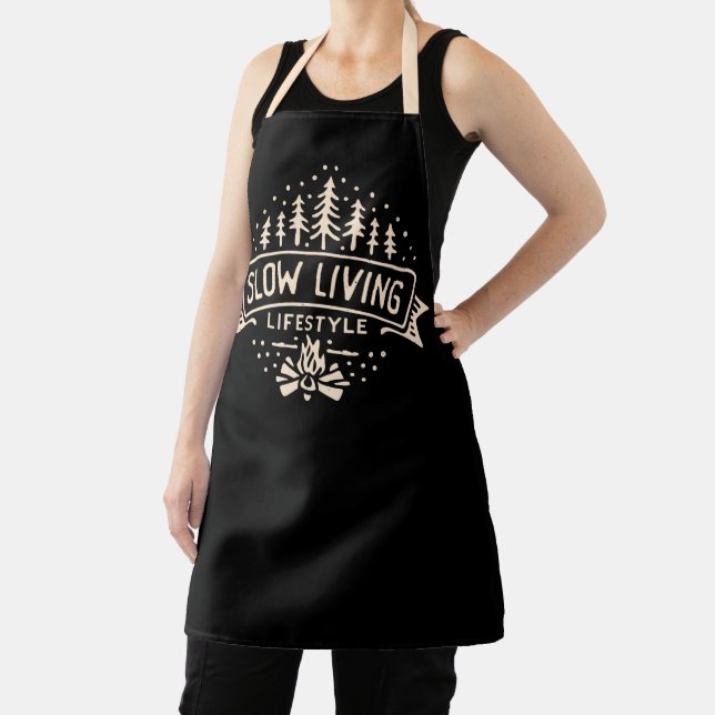 Slow Living Lifestyle Apron (Insitu)