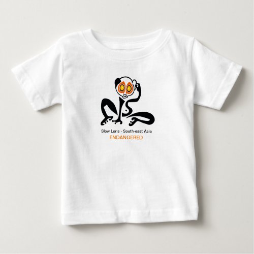  Slow LORIS _ Primate _ Endangered animal _  Baby T_Shirt