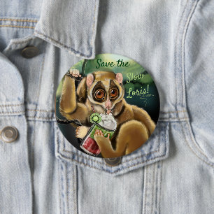 Slow Loris Smoothie Button