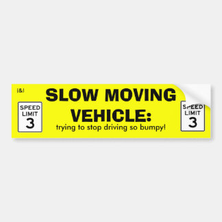 Slow Moving Vehicle sticker
