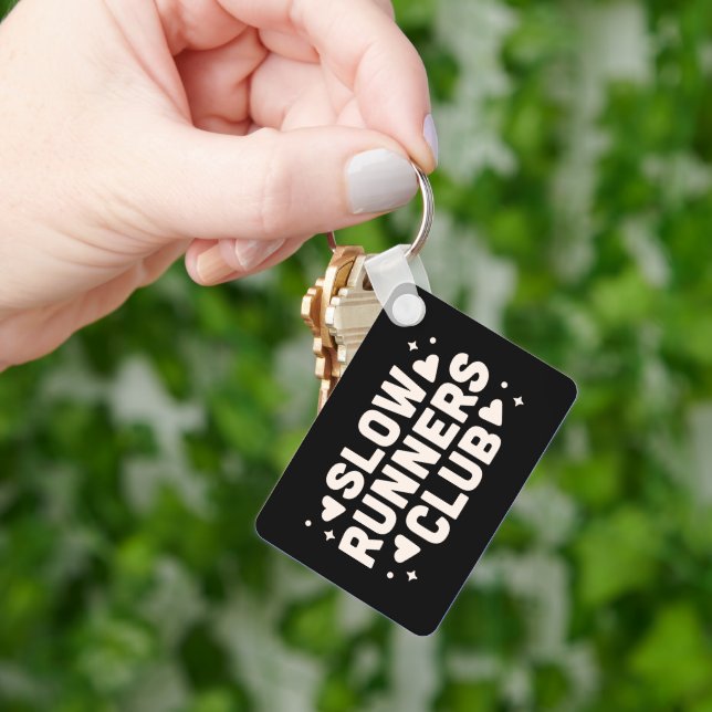 Slow runner club keychain (Hand)