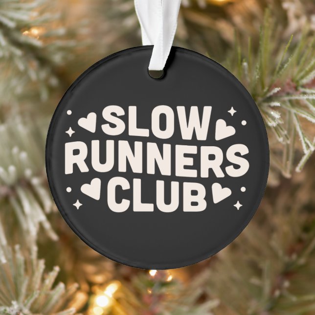 Slow runner club ornament (Tree)