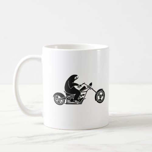 Slow Sloth On A Fast Bike  Coffee Mug