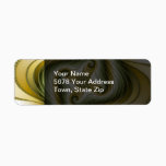 Slow Spin - Fractal Art Label