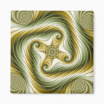 Slow Spin - Fractal Art Magnet