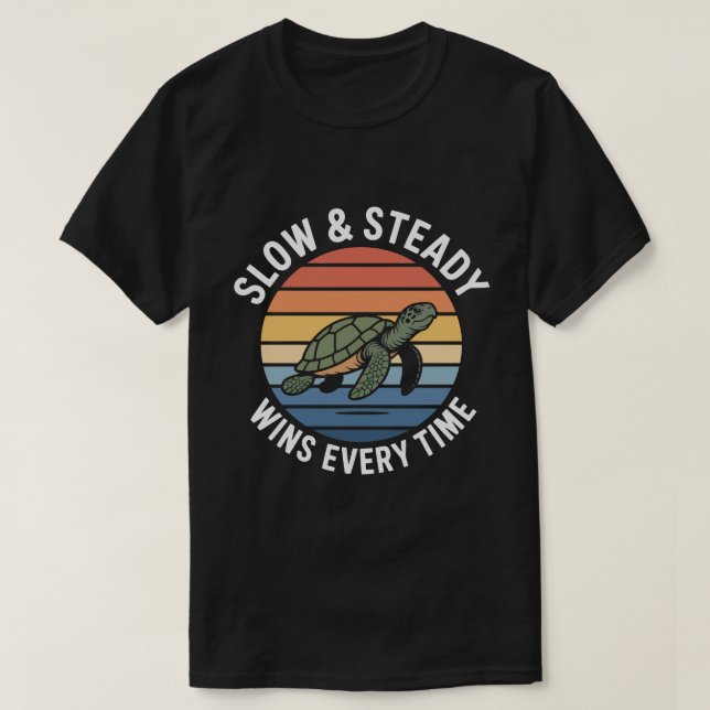 Slow & Steady Tee (Design Front)