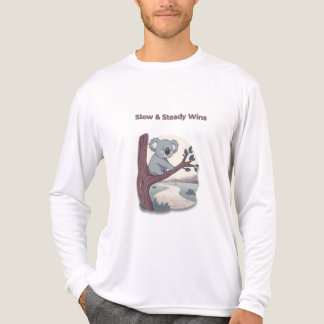 **"Slow & Steady Wins – Motivational Cute Koala "* Tri-Blend Shirt