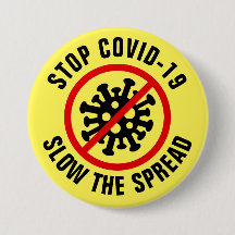 Slow The Spread Stop Covid 19 Corona Virus