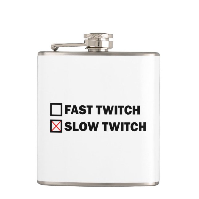 Slow Twitch Flask (Front)