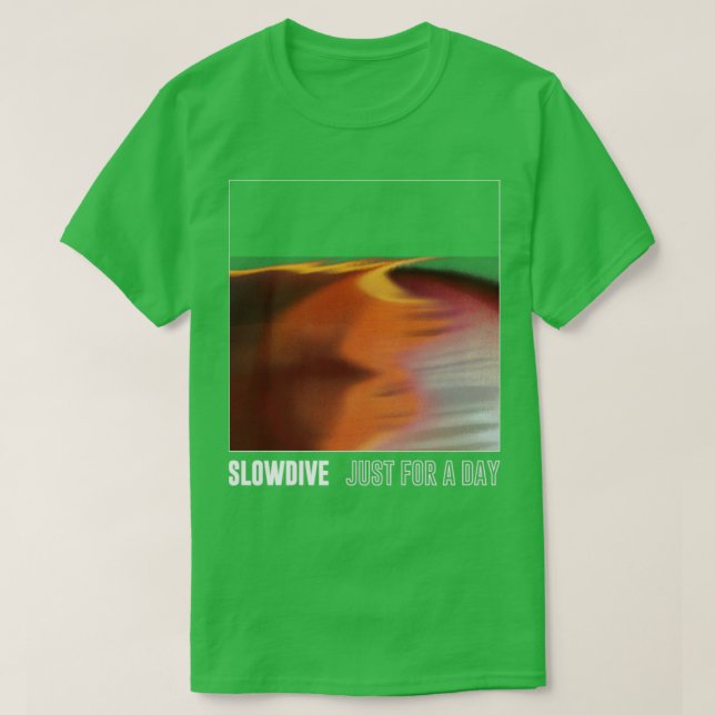 Slowdive 90s Style Dreampop Fan Art Design T-Shirt (Design Front)