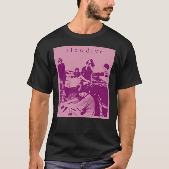 Slowdive  Fanart Poster T-Shirt (Front)