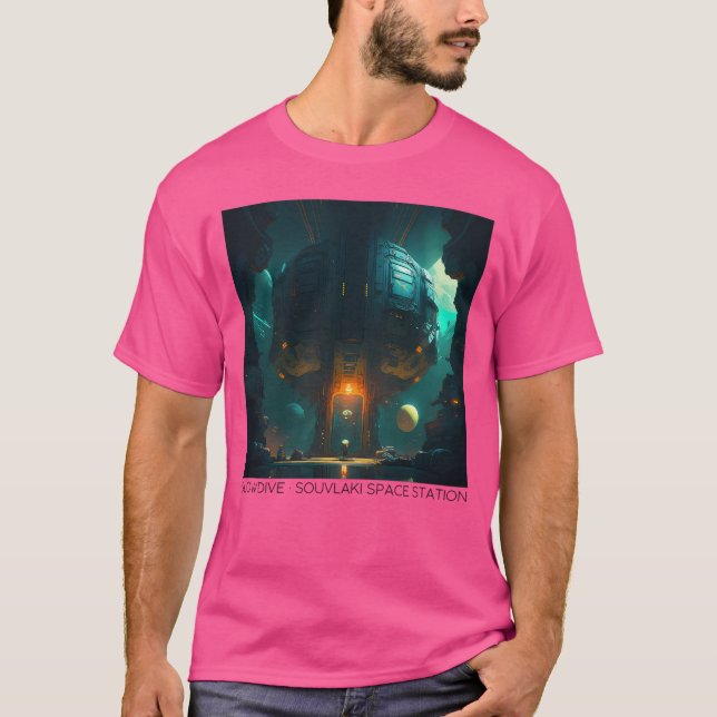 Slowdive - Souvlaki Space Station T-Shirt (Front)