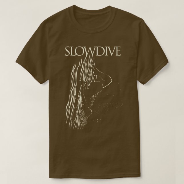 Slowdive  white T-Shirt (Design Front)