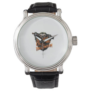 Slowly Creeping This Halloween - Creepy Sloth Clas Watch