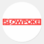 Slowpoke Stamp Classic Round Sticker