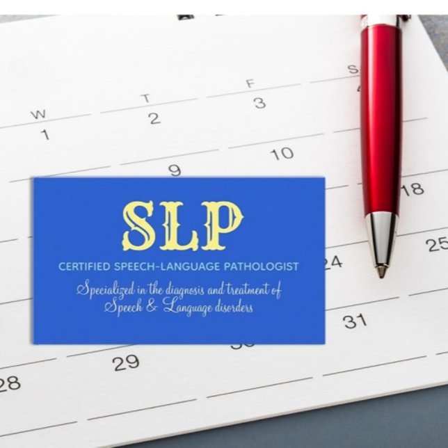 SLP custom business cards (Creator Uploaded)