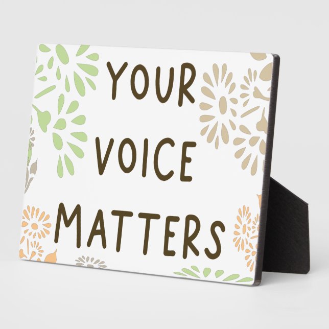 SLP Fun Office Decor; Tabletop Plaque (Side)