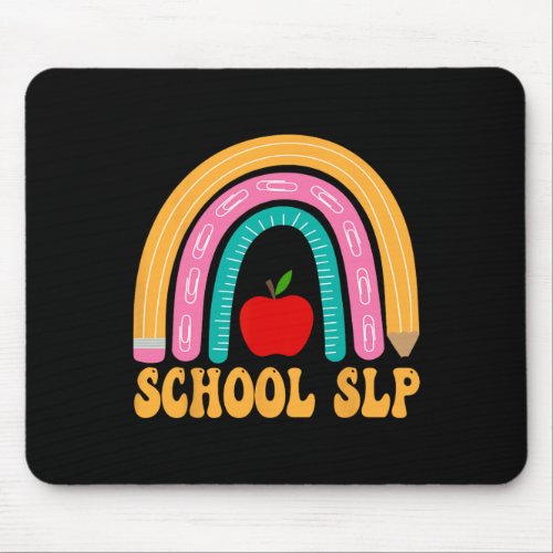 Slp Rainbow Pencil Women Back To School Appreciati Mouse Pad
