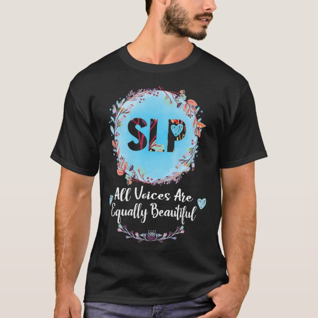 SLP Shirts Speech Language Pathologist gifts (Front)