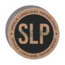 SLP Speech Language Pathologist Leopard Print Car Magnet