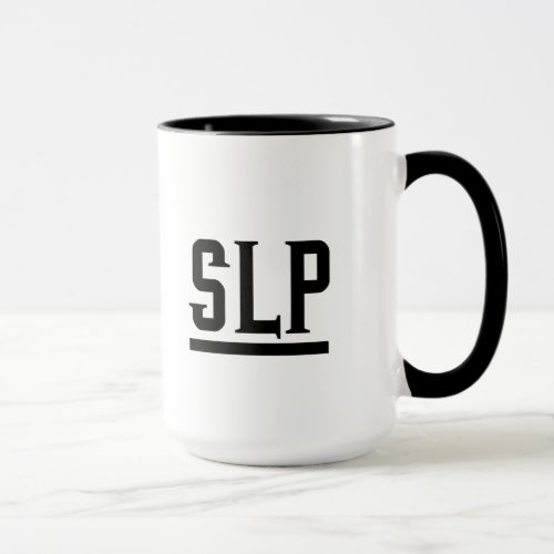 Slp Speech Language Pathology Mug