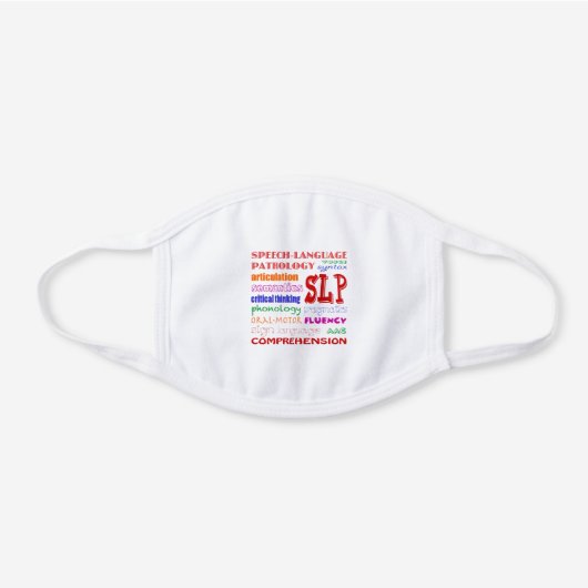 SLP Speech Therapist Mask (Front)