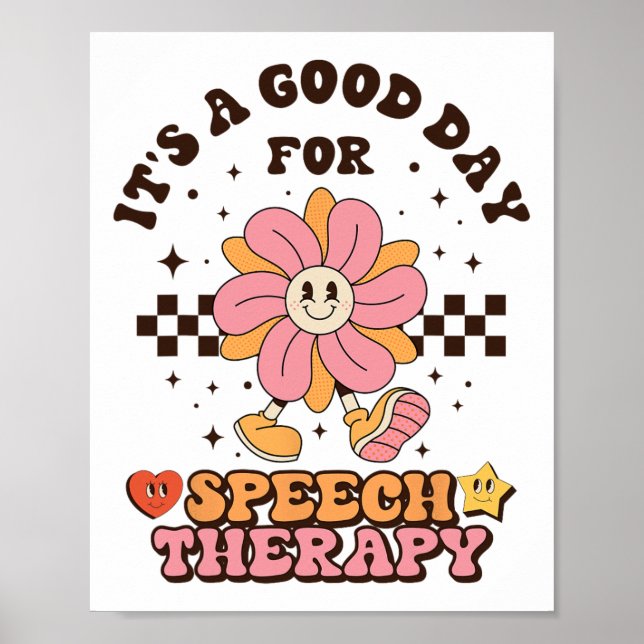 Slp Speech Therapist Speech Language Pathologist I Poster (Front)